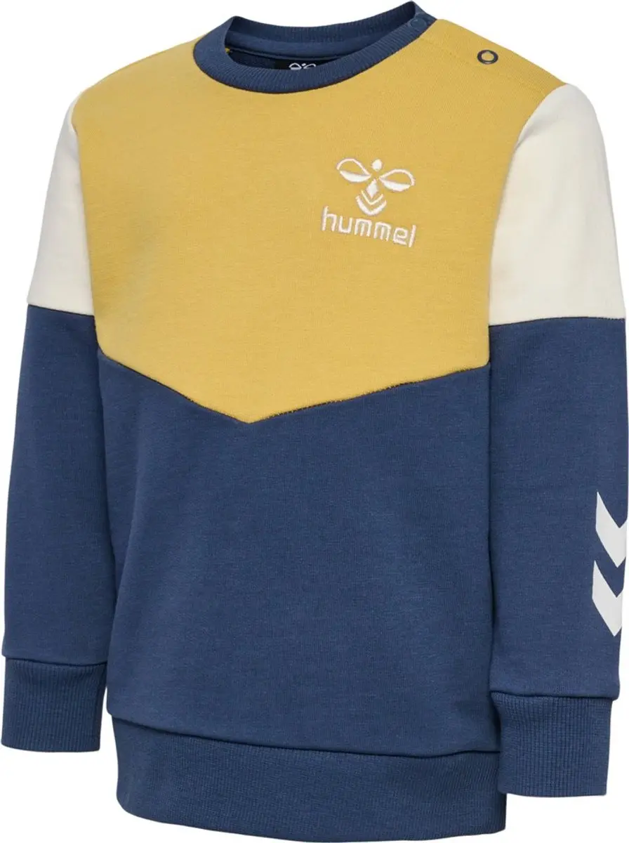 Hummel Happy Now Jongensbaby-trui - Blauw - afbeelding 4 van 6