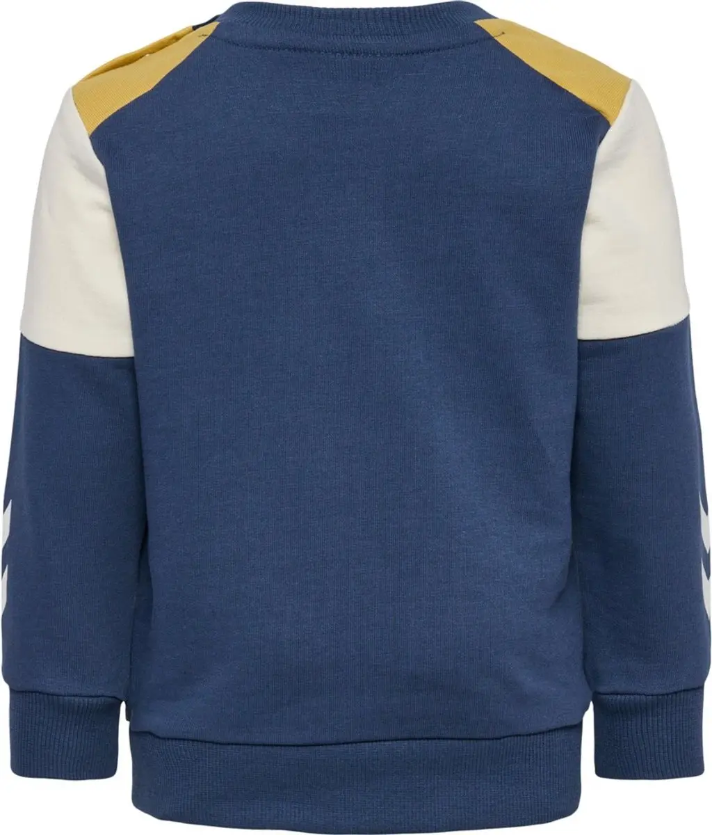 Hummel Happy Now Jongensbaby-trui - Blauw - afbeelding 6 van 6