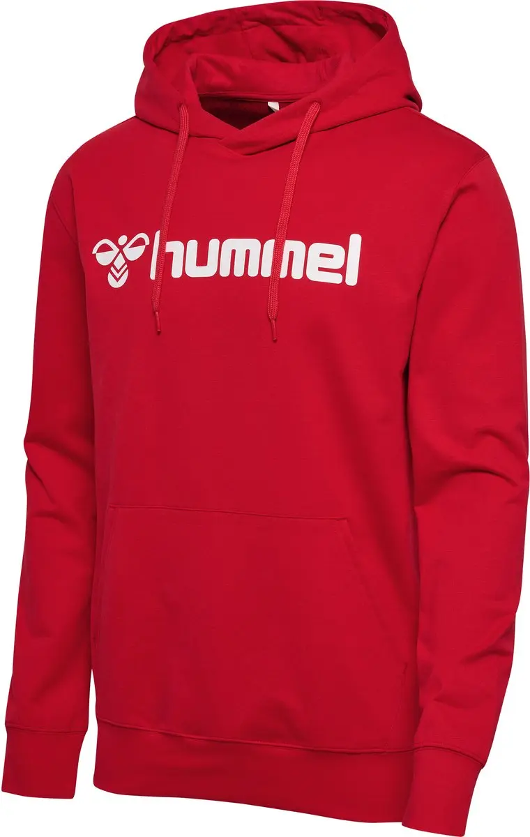 Hummel Go 2.0 Logo Hoodie - True Red - afbeelding 2 van 6