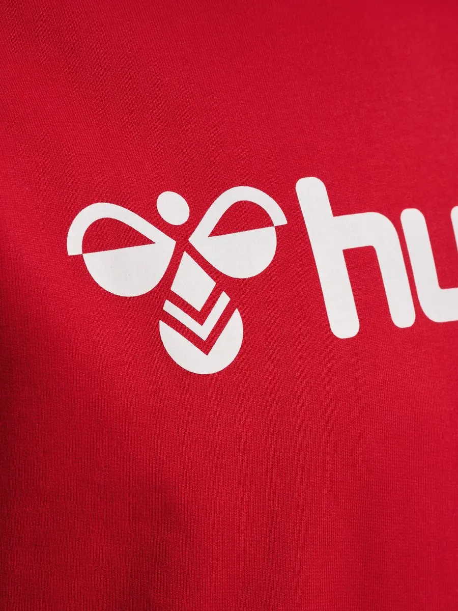 Hummel Go 2.0 Logo Hoodie - True Red - afbeelding 4 van 6