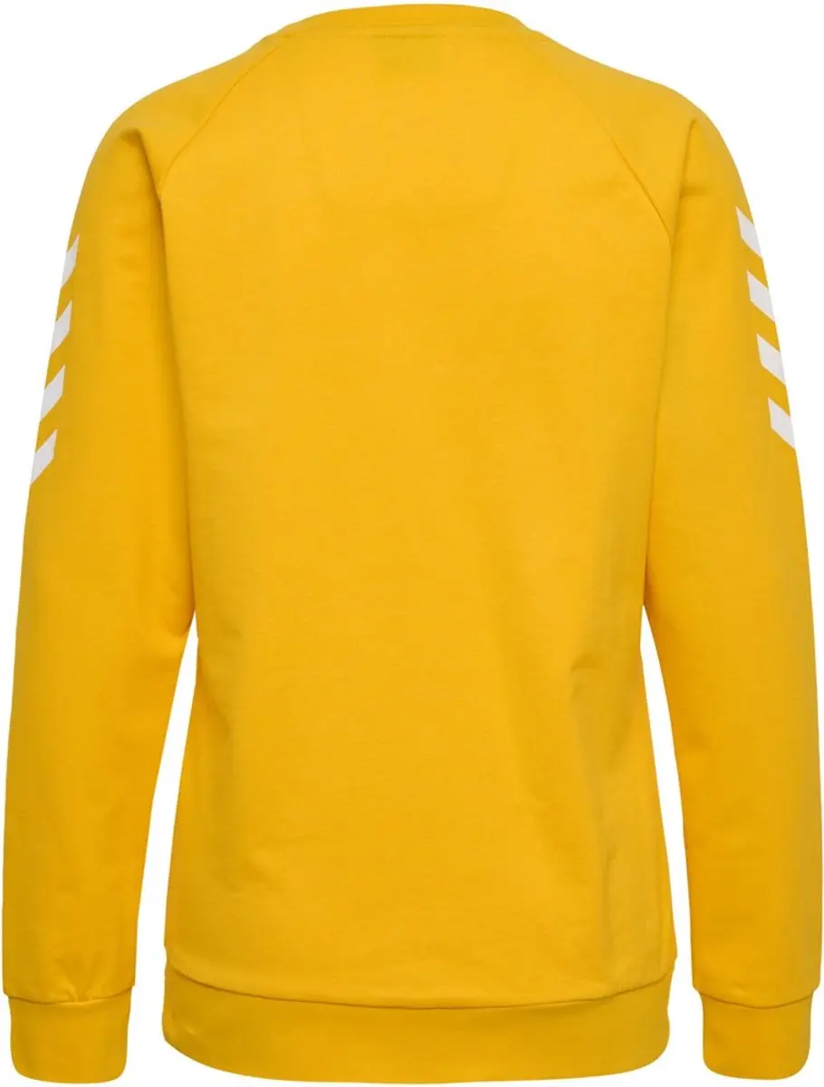 Hummel hmlGO Cotton Dames Sweatshirt - Geel - XL - afbeelding 3 van 3