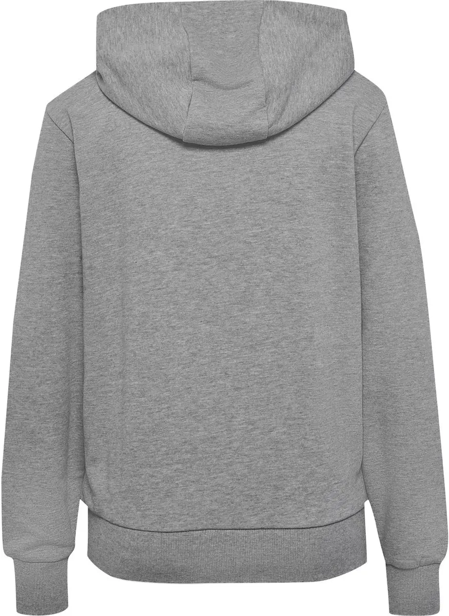 Hummel Pulse Dames Hoodie - Grijs Melange - afbeelding 3 van 6