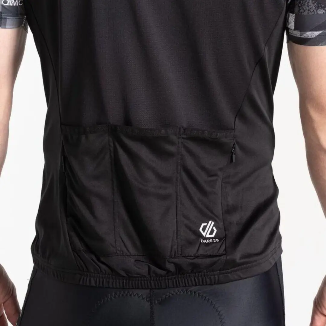 Dare 2B Riding Wielertrui M - Zwart - afbeelding 5 van 6