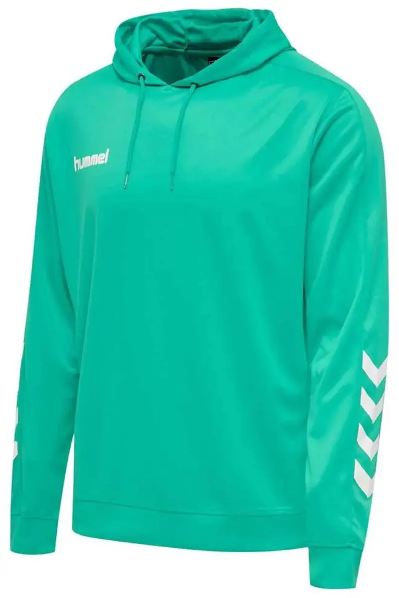 Hummel Promo Poly Hoodie - Groen - afbeelding 4 van 6