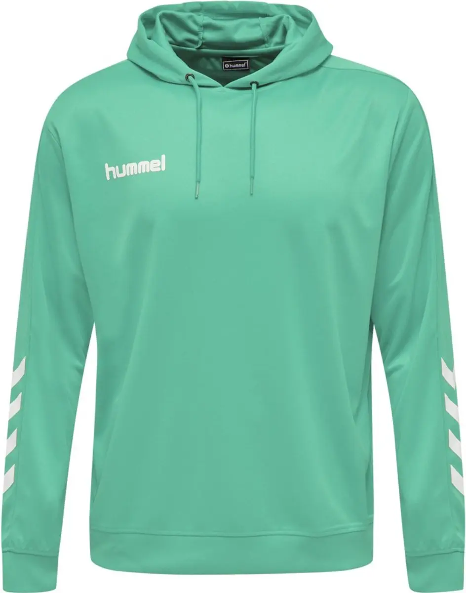 Hummel Promo Poly Hoodie - Groen - afbeelding 2 van 6