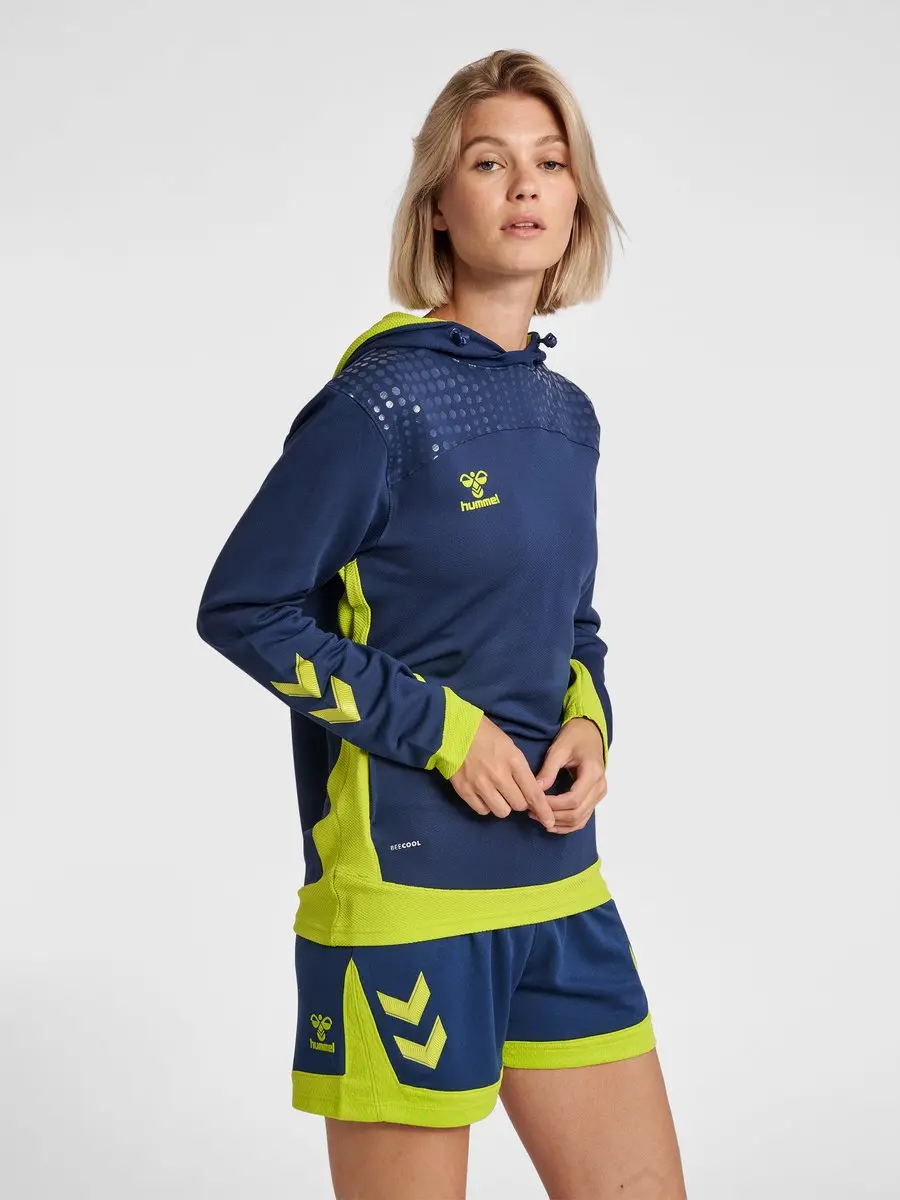 Hummel Hmllead Dames Hoodie - Dark Denim - afbeelding 6 van 6