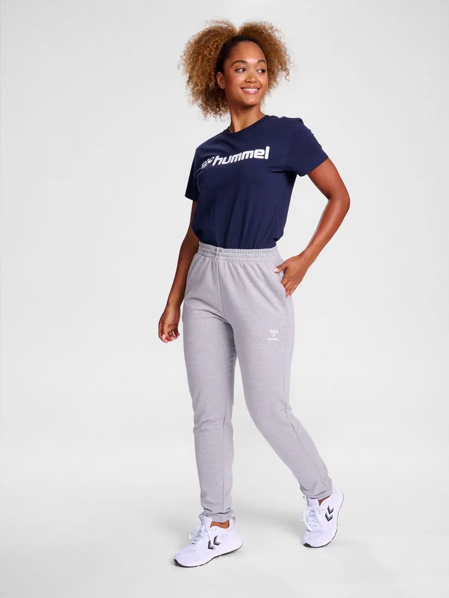 Hummel Go 2.0 Joggingbroek Dames - Grijs Melange - afbeelding 6 van 6