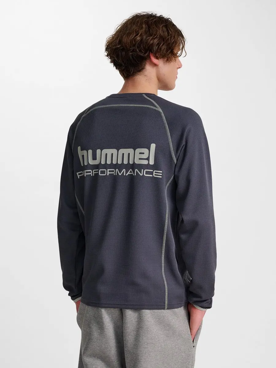 Hummel Pulse Performance Midlayer - S - Ebony - afbeelding 5 van 6