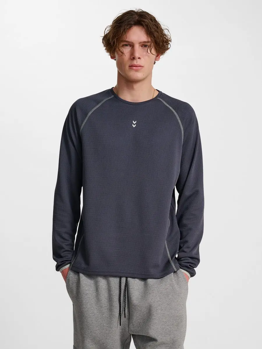 Hummel Pulse Performance Midlayer - S - Ebony - afbeelding 4 van 6