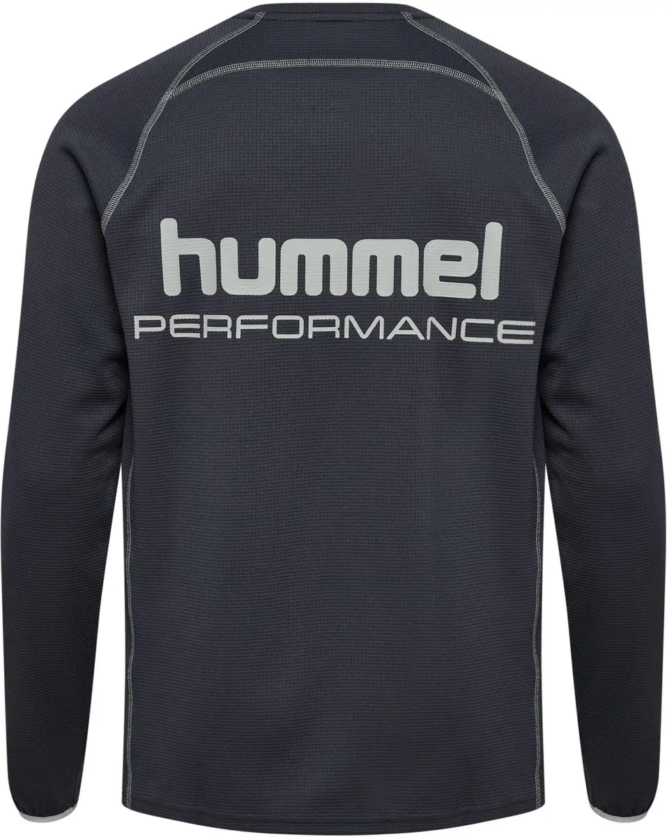 Hummel Pulse Performance Midlayer - S - Ebony - afbeelding 3 van 6