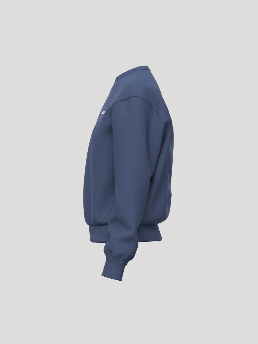 Björn Borg Essential 3 Sweatshirt - Nightshadow Blauw - afbeelding 3 van 3