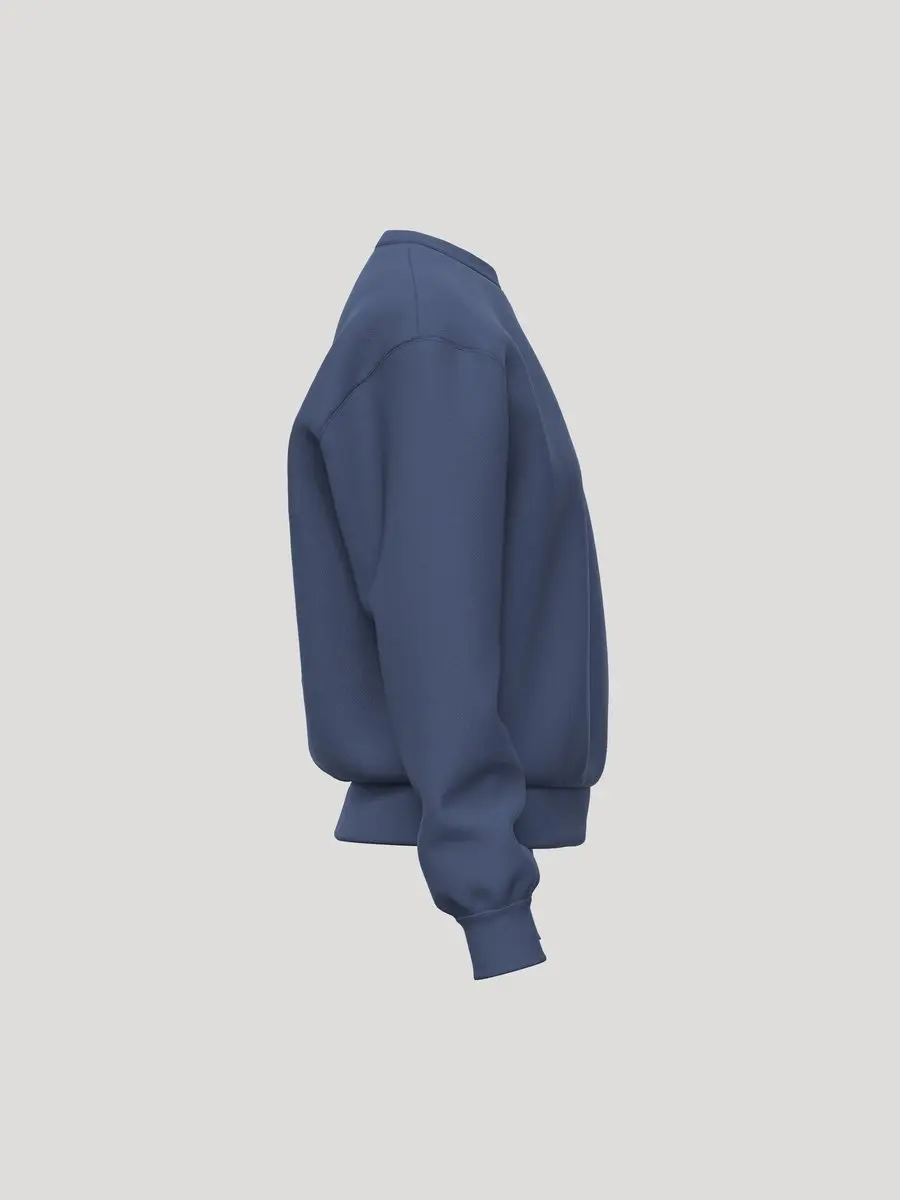 Björn Borg Essential 3 Sweatshirt - Nightshadow Blauw - afbeelding 2 van 3