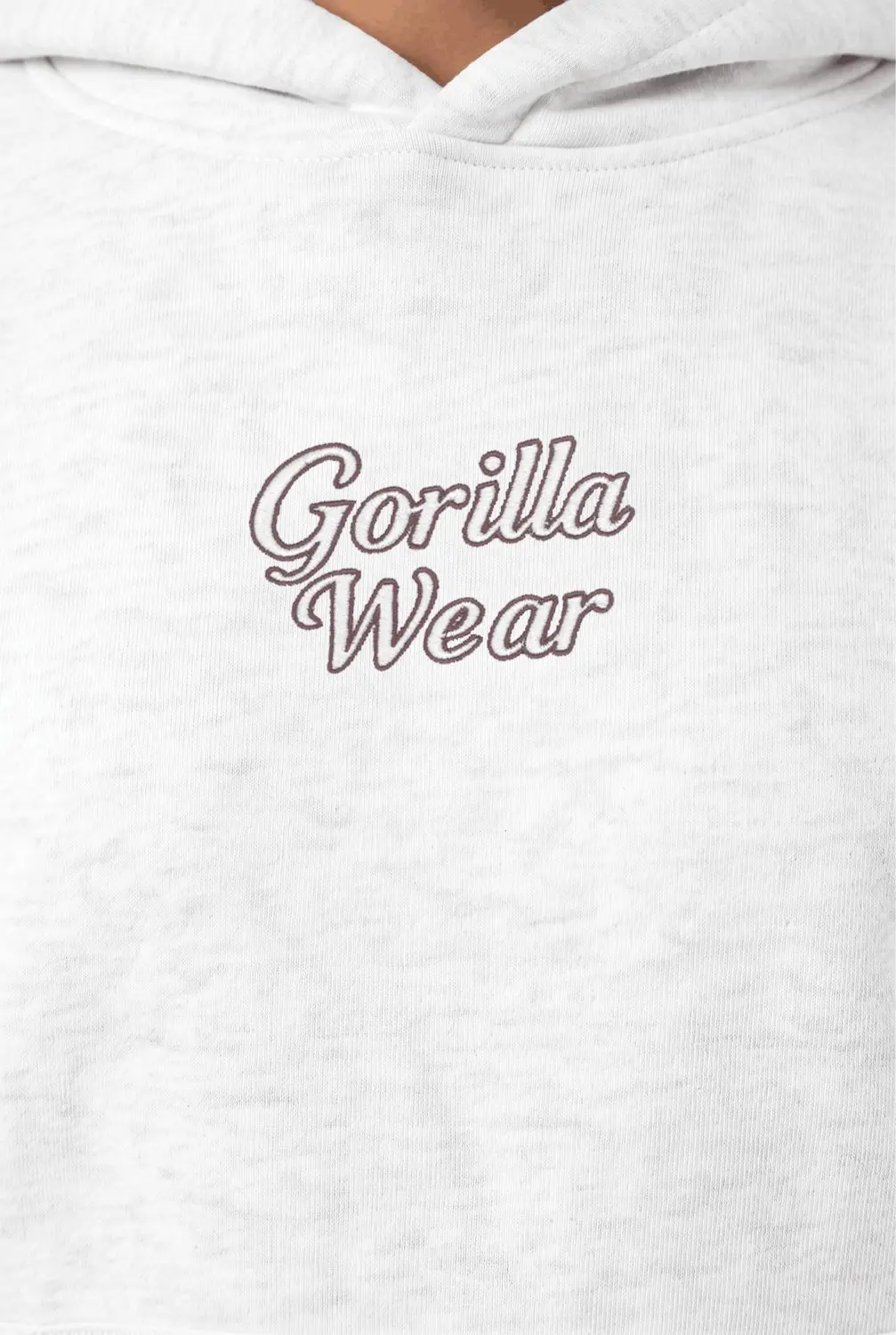 Gorilla Wear Skye Hoodie Lichtgrijs M - afbeelding 4 van 6