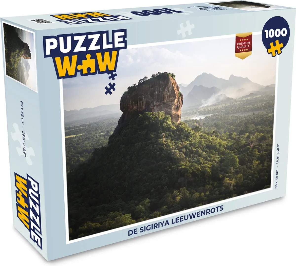 PuzzleWow Sigiriya Leeuwenrots Legpuzzel 1000 Stuks