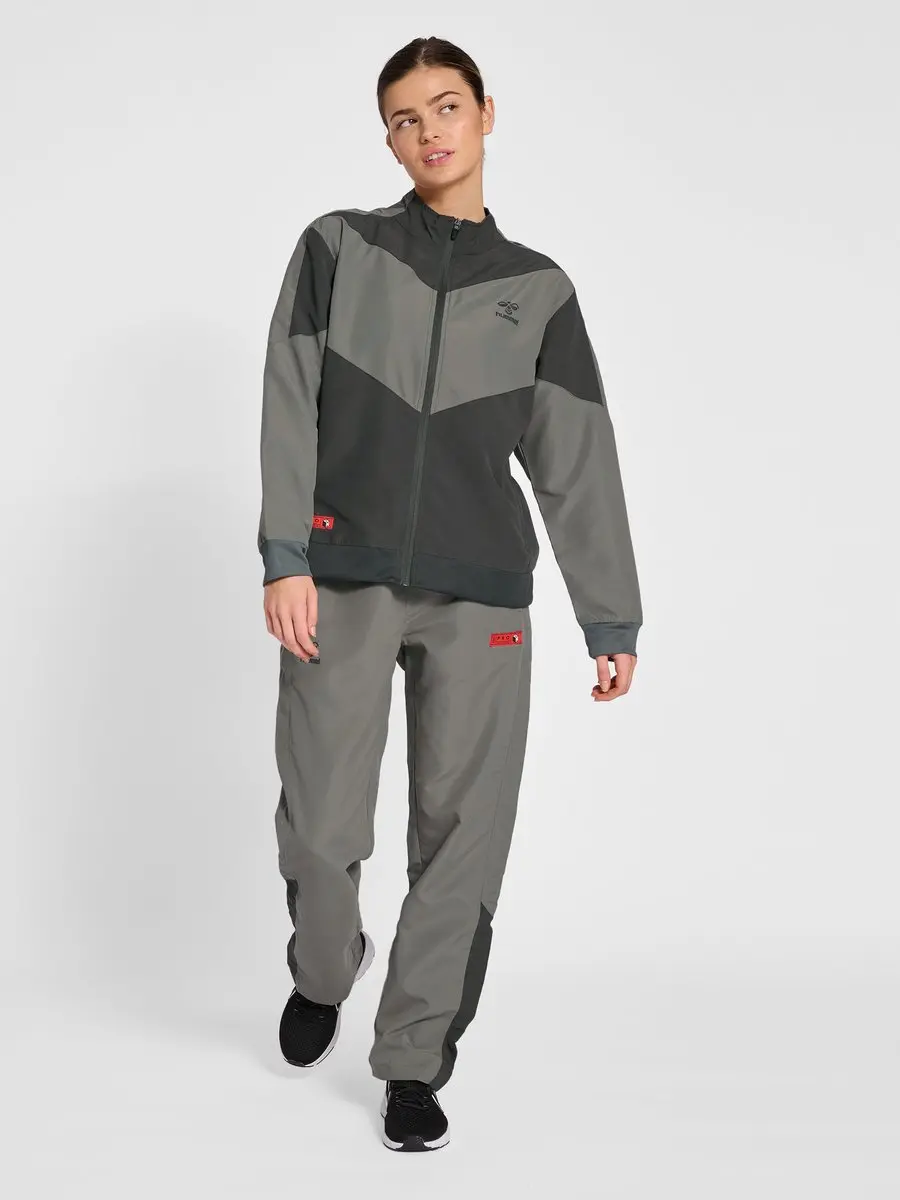 Hummel Pro Grid Walk Out Jacket XS - Forged Iron/Quiet Shade - afbeelding 6 van 6
