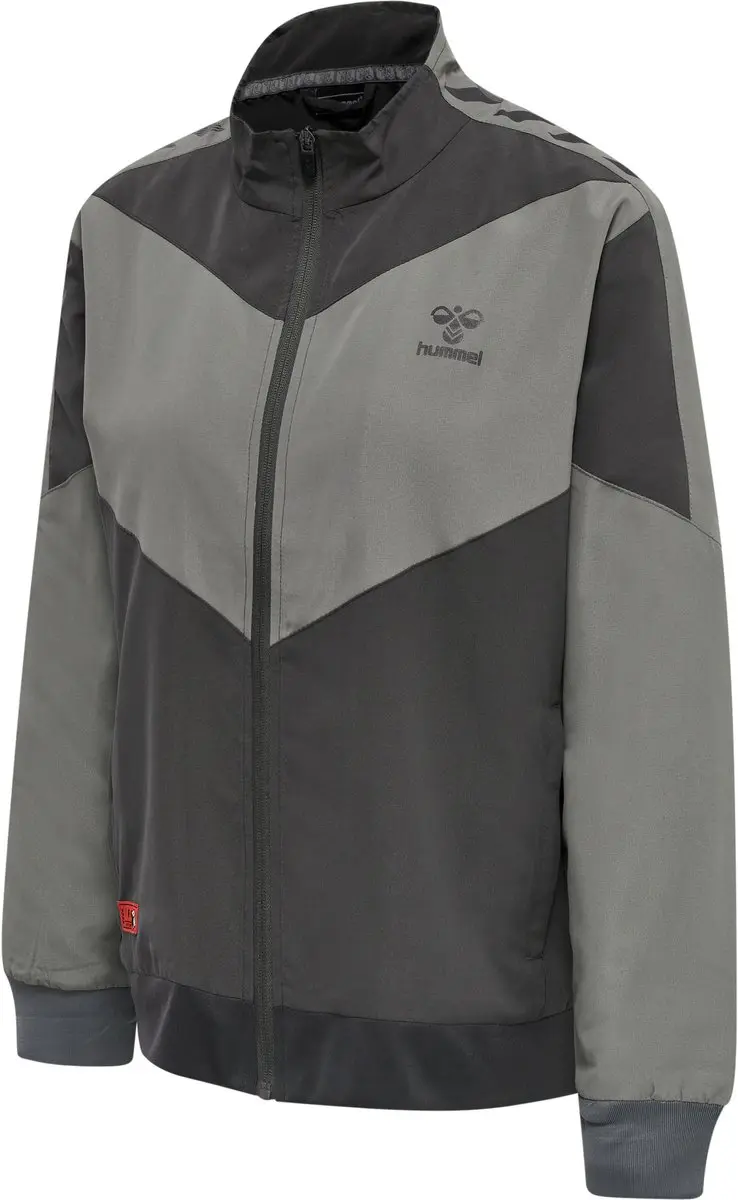 Hummel Pro Grid Walk Out Jacket XS - Forged Iron/Quiet Shade - afbeelding 2 van 6