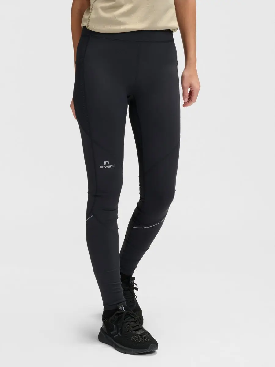 Newline Race High Waist Pocket Tights - XS - Zwart - afbeelding 5 van 6