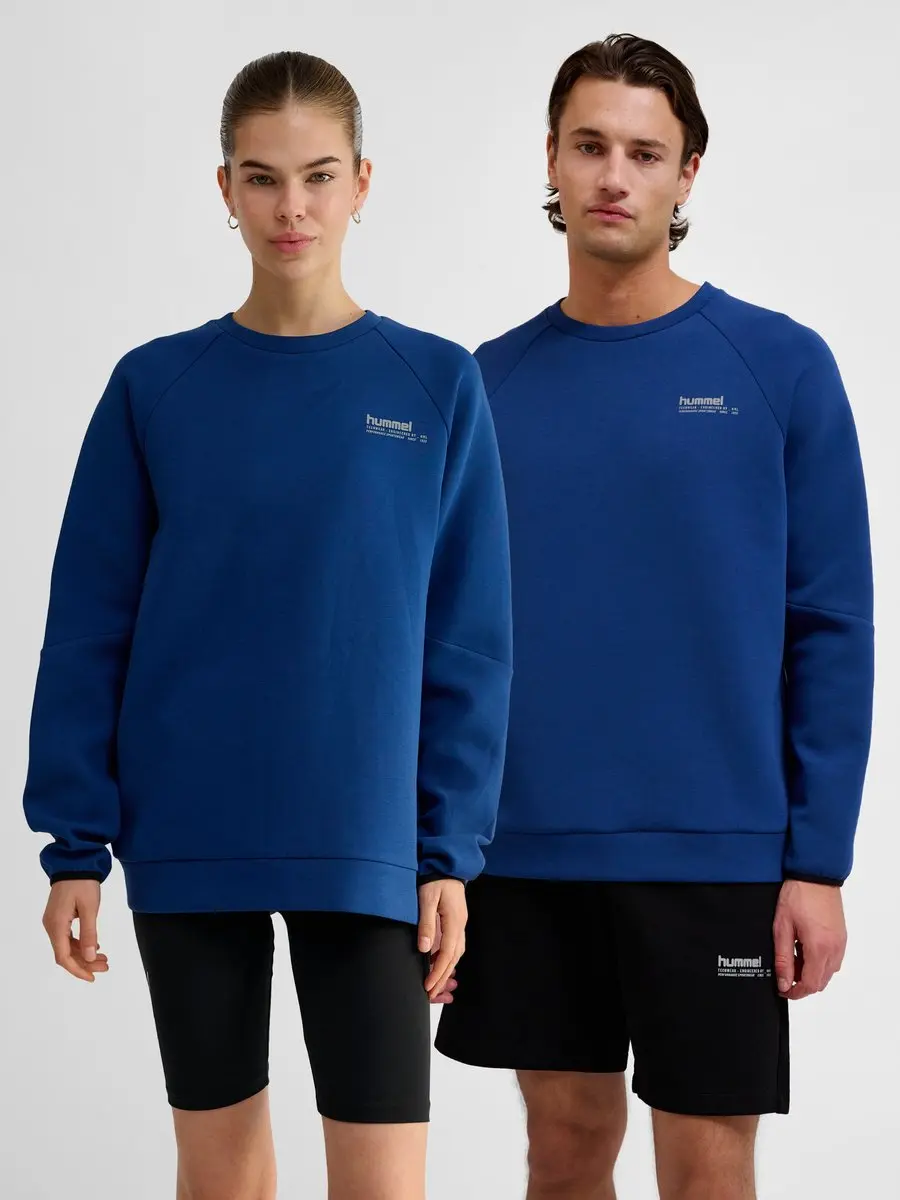 Hummel Tech Fleece Regular Sweater - Estate Blue - afbeelding 5 van 6