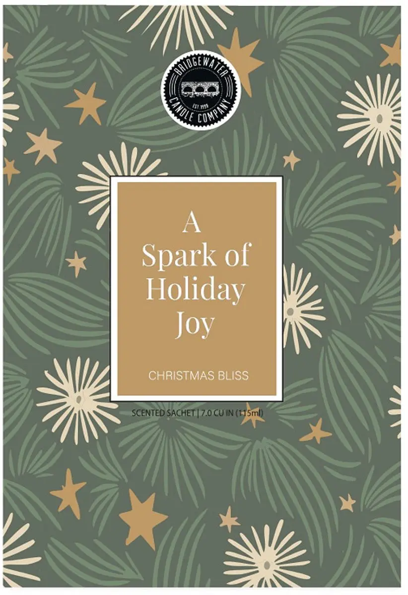 Bridgewater Candle Geurzakje A Spark Off Holiday Joy