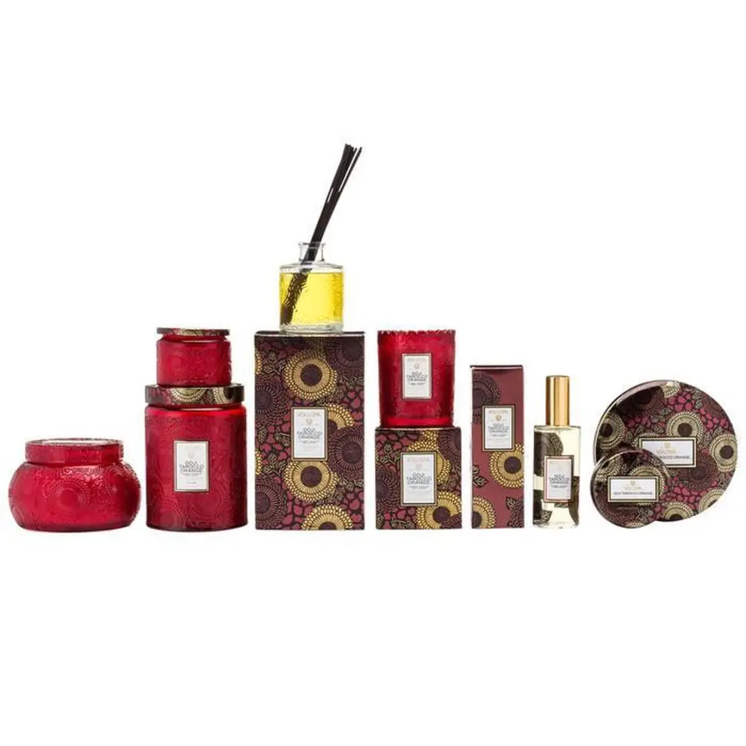 Voluspa Japonica Goji Tarocco Orange Geurkaars 3 Wick - 340g - afbeelding 4 van 4