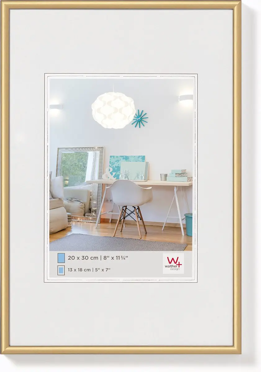 Walther Design Fotolijst New Lifestyle 20x30cm Goud