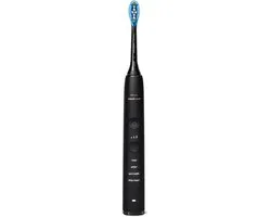 Philips Sonicare DiamondClean 9000 HX9914/61 Elektrische Tandenborstel - 4 Opzetborstels - Zwart/Wit