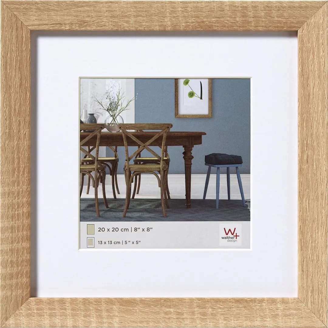 Walther Fiorito Fotolijst 30x30cm - Licht Eiken - afbeelding 2 van 2