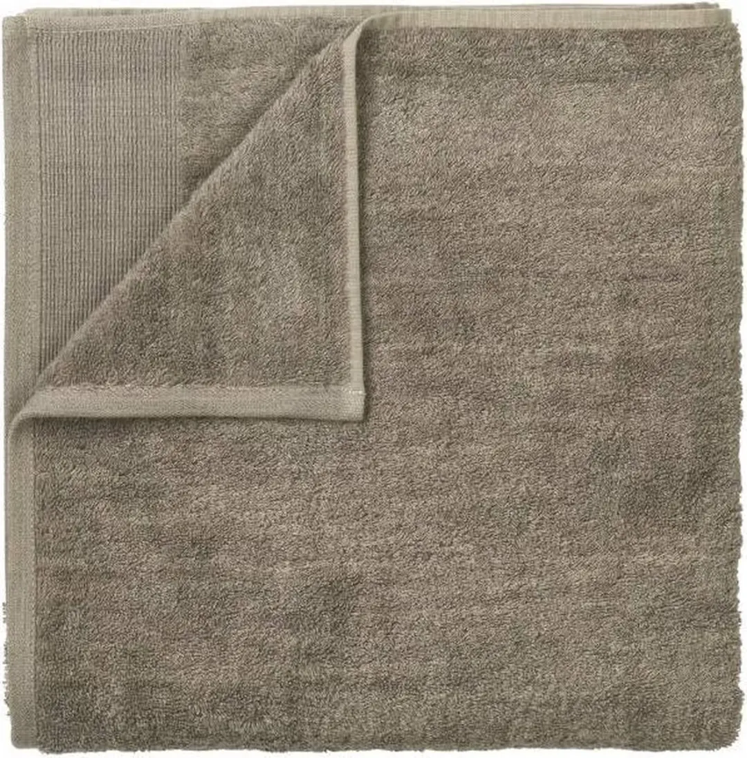 Handdoek GIO 50x100 cm Taupe (bruin gemeleerd)