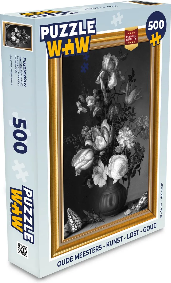 PuzzleWow Oude Meesters Legpuzzel 500 Stuks