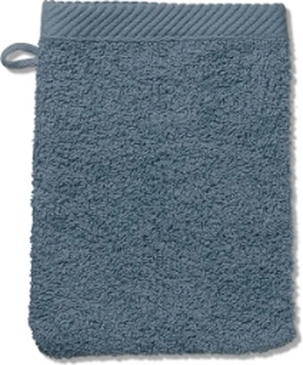 Washandje, 15 x 21 cm, Rook Blauw