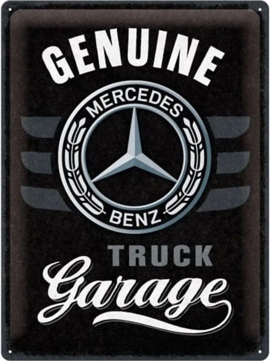 Metalen Bord 30x40 cm Mercedes Daimler Truck