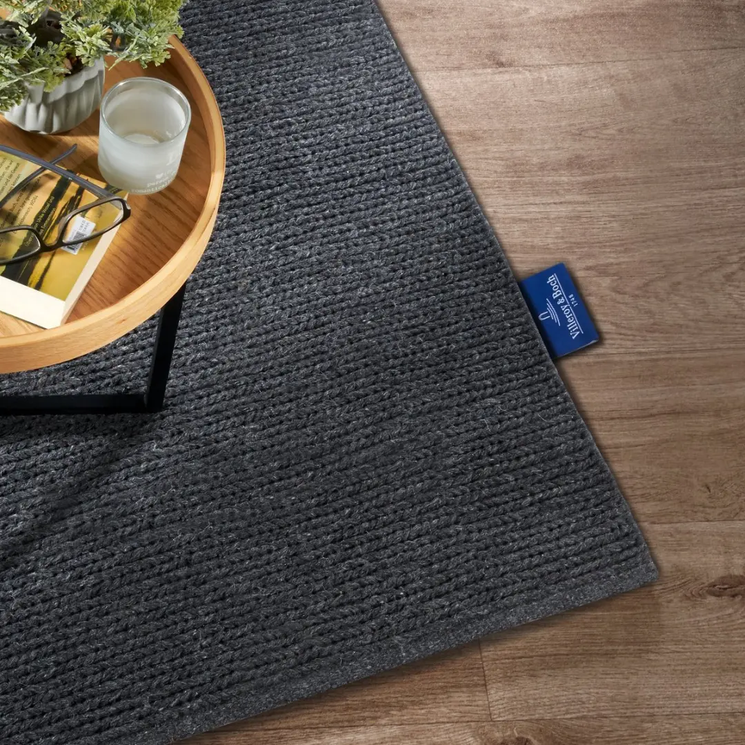 Villeroy & Boch François Tapijt 80x150cm - Antraciet - afbeelding 3 van 6