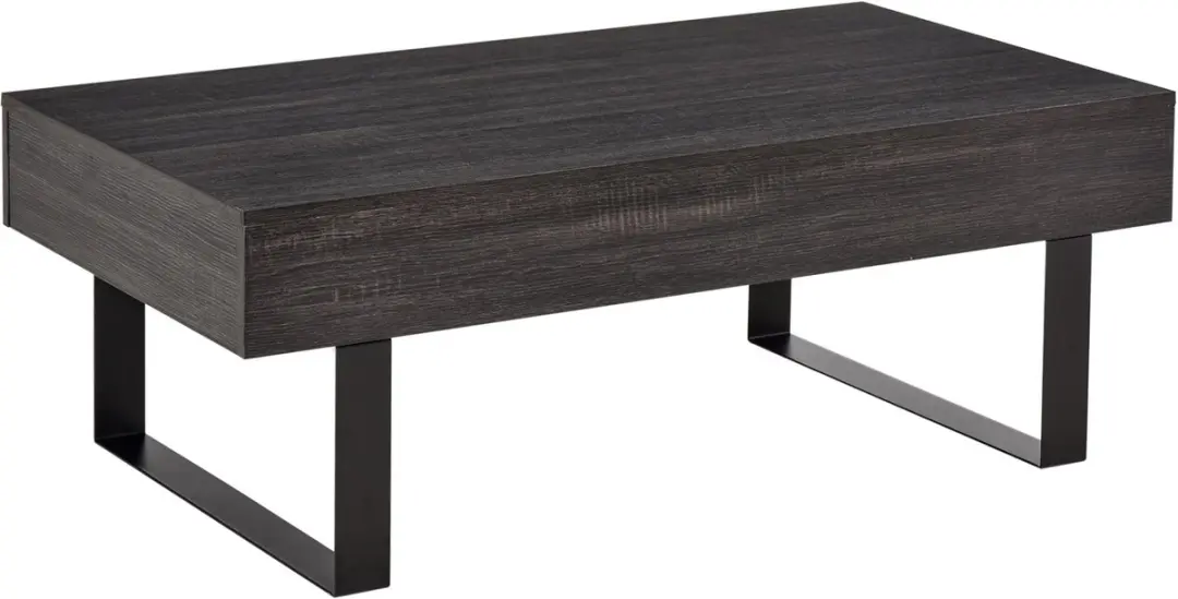 HOMCOM Salontafel, salontafel, lade, stabiel, eenvoudige structuur, spaanplaat,