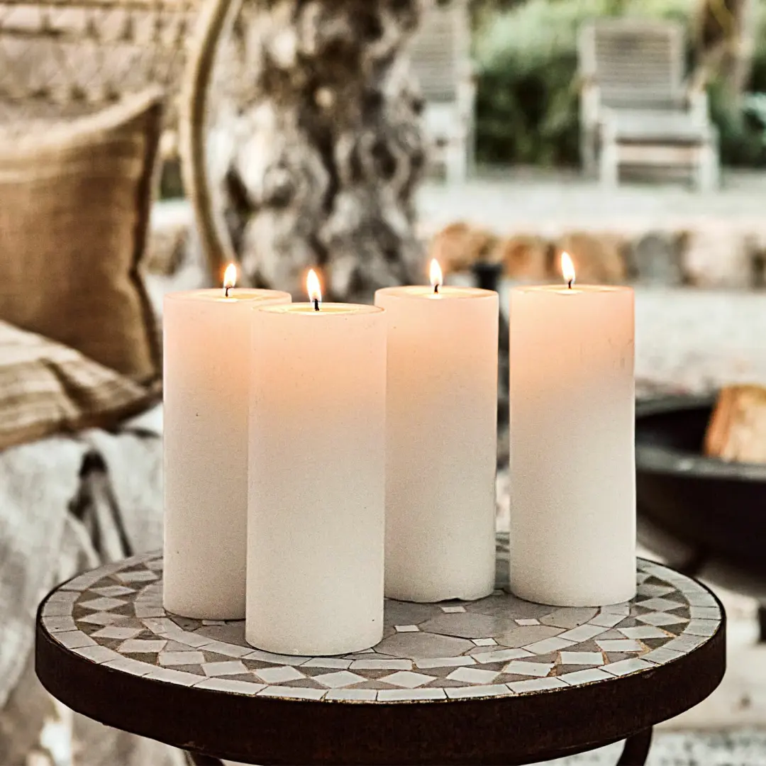 Loberon Kaarsen Homel Crème - 4 Stuks - afbeelding 6 van 6