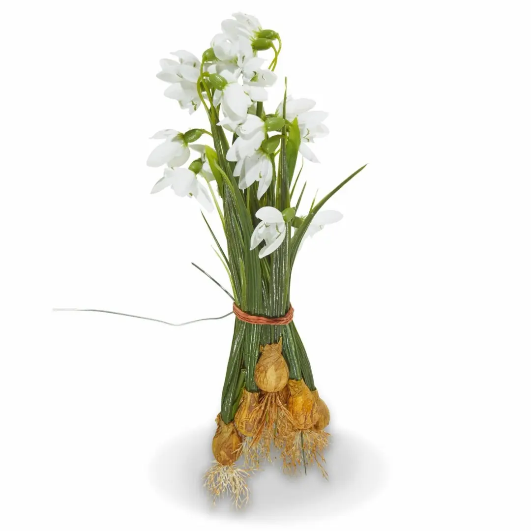 Loberon Sierbloemset Willmare 12 Stuks - Wit/groen - afbeelding 3 van 6