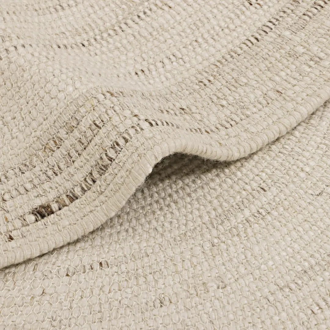 Loberon Mommon Vloerkleed 120cm - Beige - afbeelding 5 van 6