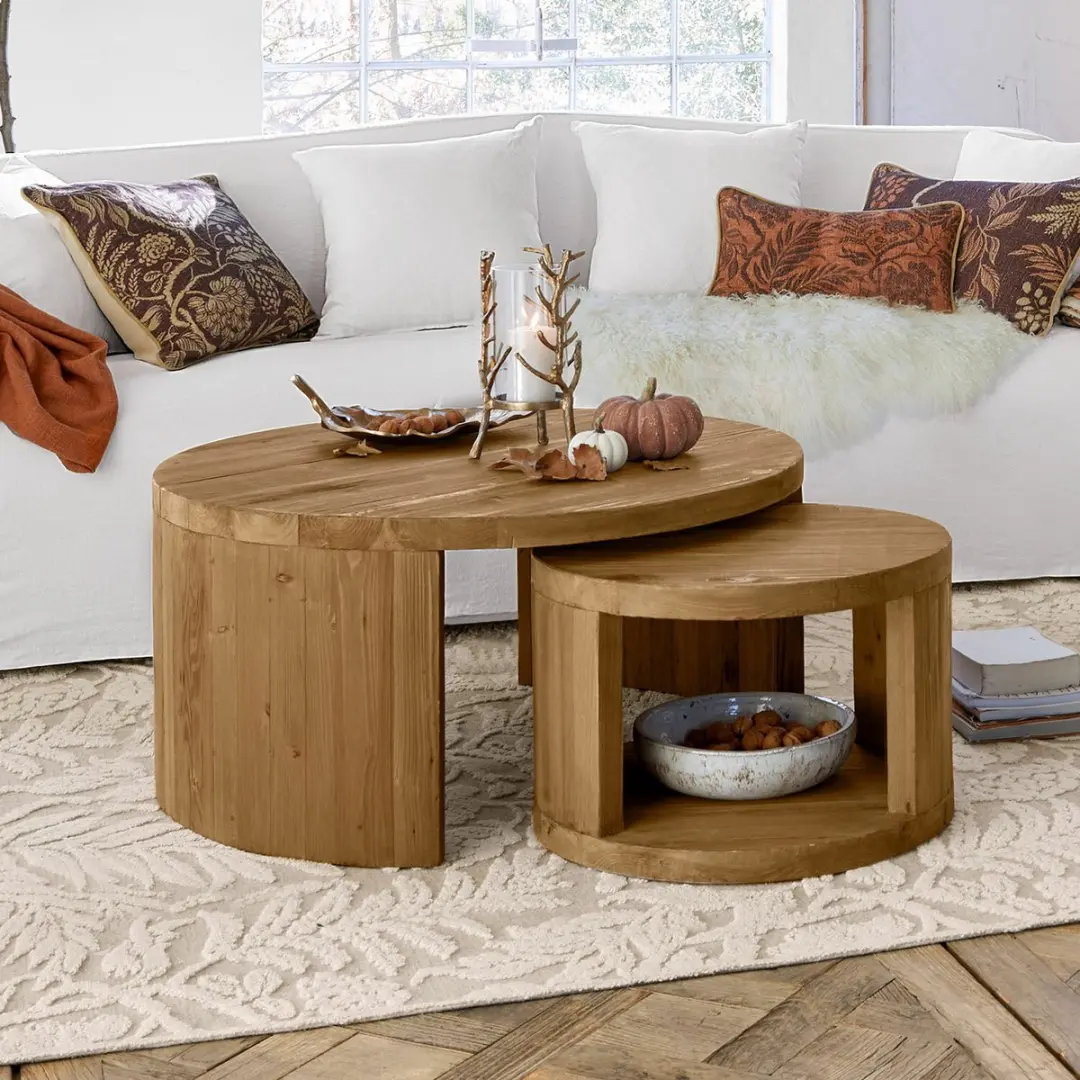 Loberon Torivine Salontafel - Set van 2 - afbeelding 2 van 5