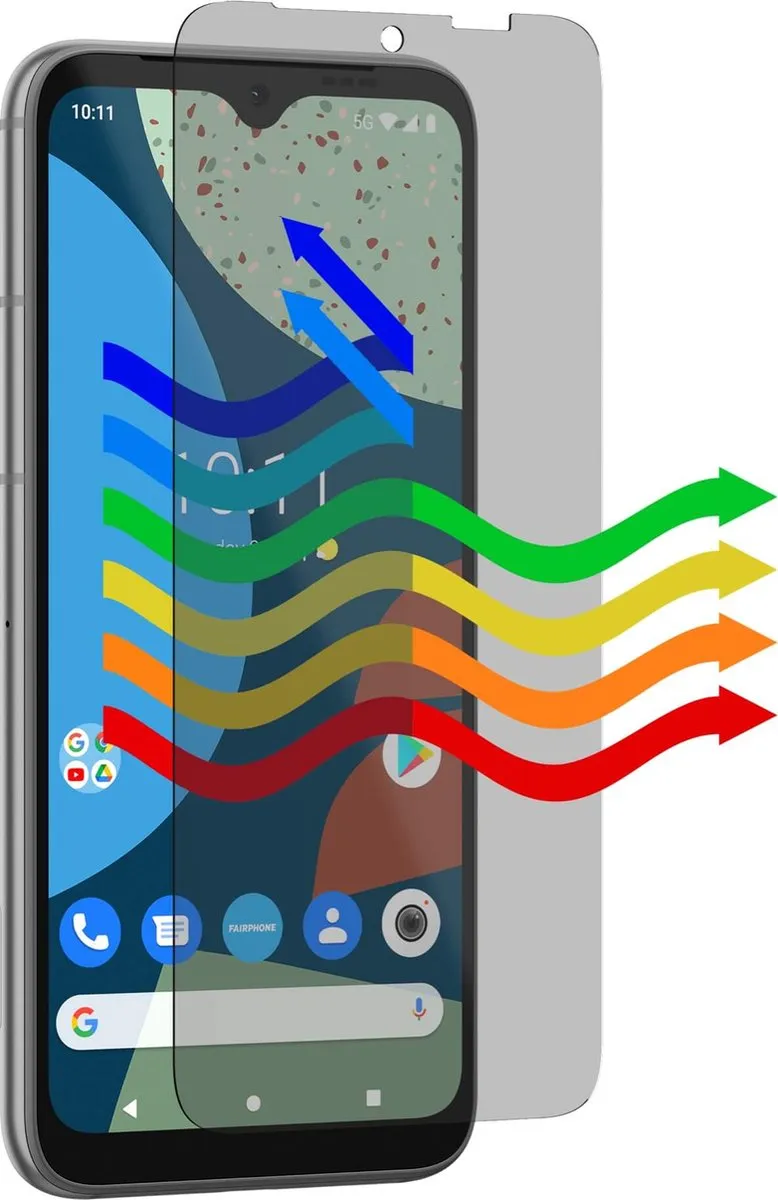Fairphone 4 Blue Light Filter Schermbeschermer