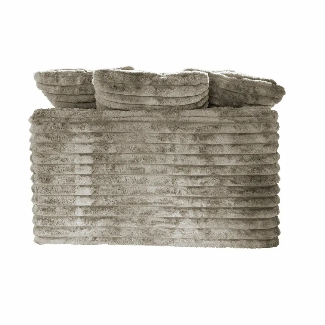 Loberon Woodminster Chaise Longue 1.5 Zit - Grijs - afbeelding 6 van 6
