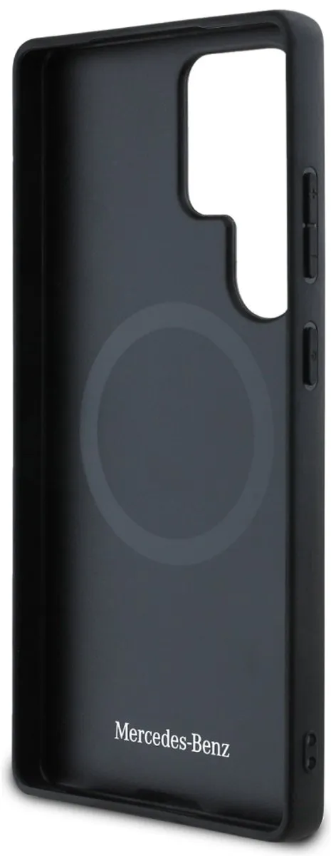 Mercedes Lederen Hoesje Galaxy S25 Ultra - Transparent
