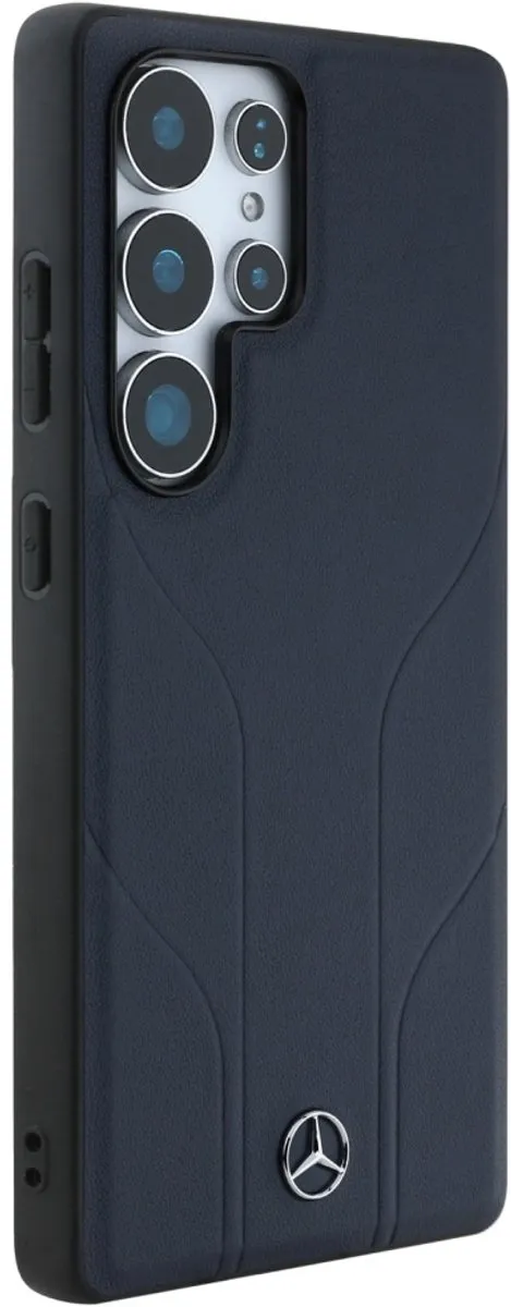 Mercedes Lederen Hoesje Galaxy S25 Ultra - Transparent