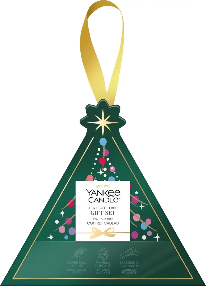 Yankee Candle Gifted Moments Teelichtboom - 3 Theelichtjes - afbeelding 2 van 2