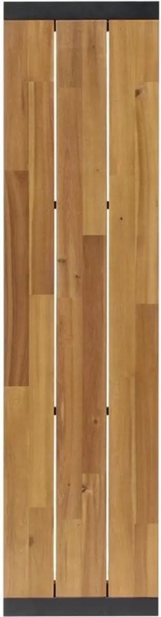 Bolero Stalen En Acaciahouten Industriële Banken 160cm DS158