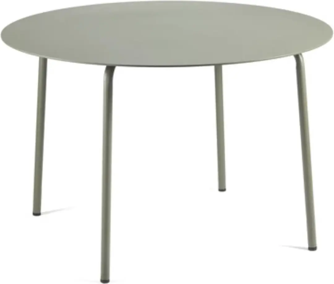 Serax Vincent Van Duysen August ronde tafel D115cm H74cm eucalyptus groen
