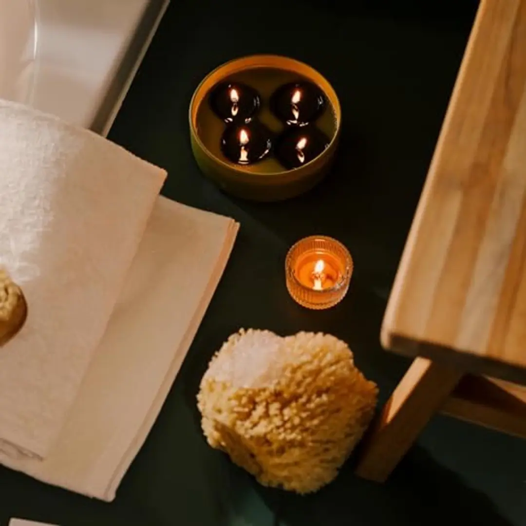 Spaas Glow 4W Geurkaars Romantic Reflections - 20 Uur - afbeelding 4 van 6