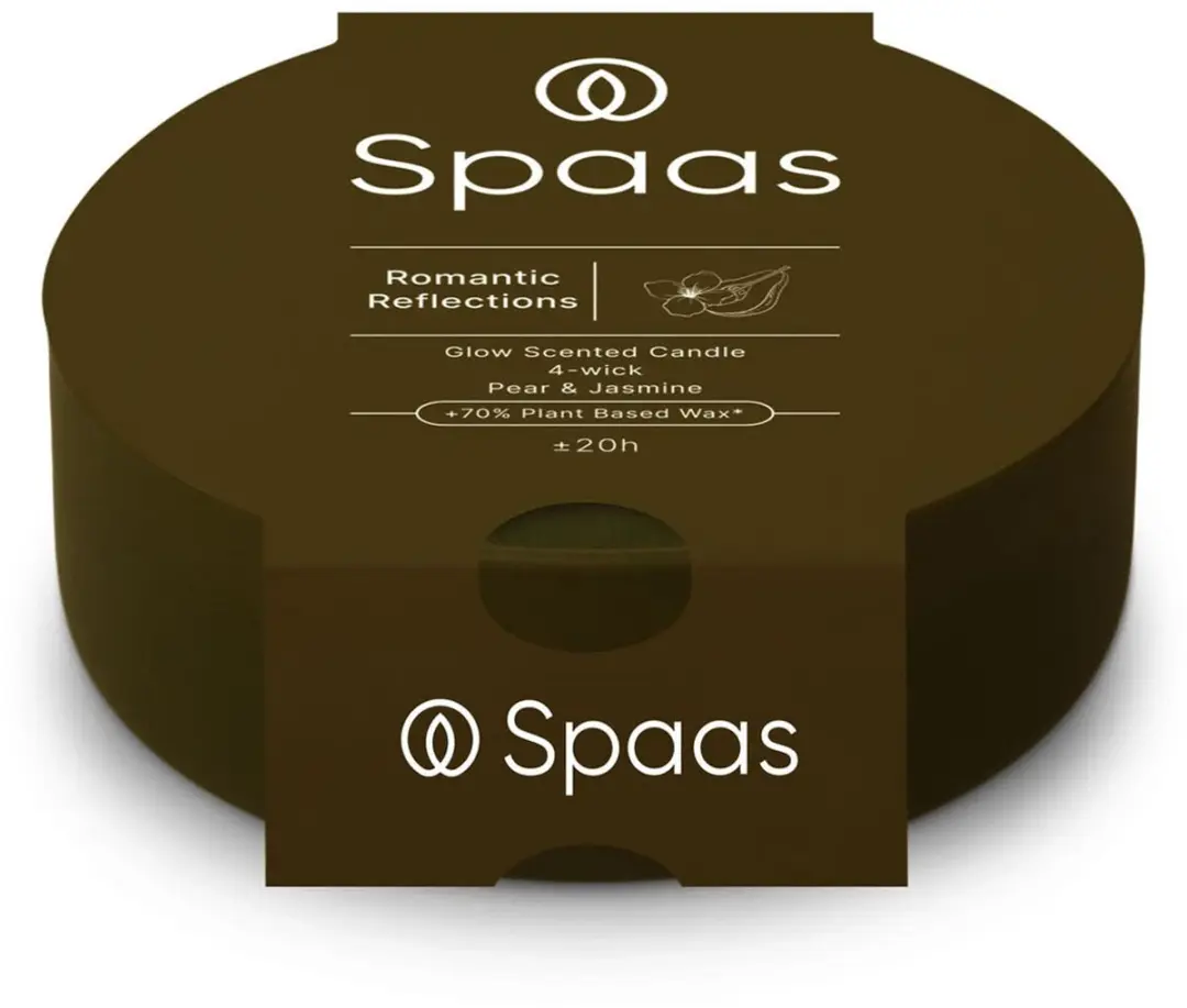 Spaas Glow 4W Geurkaars Romantic Reflections