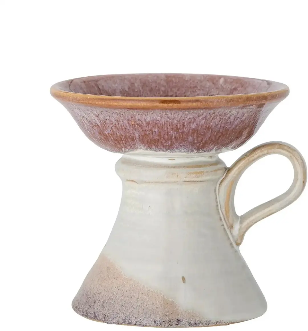 Bloomingville Kandelaar aardewerk rose Soreyah 14cm