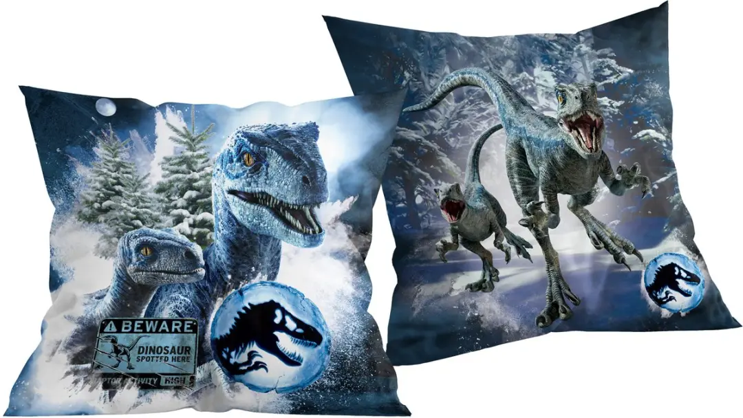 Jurassic World T-Rex Kussen 40x40cm