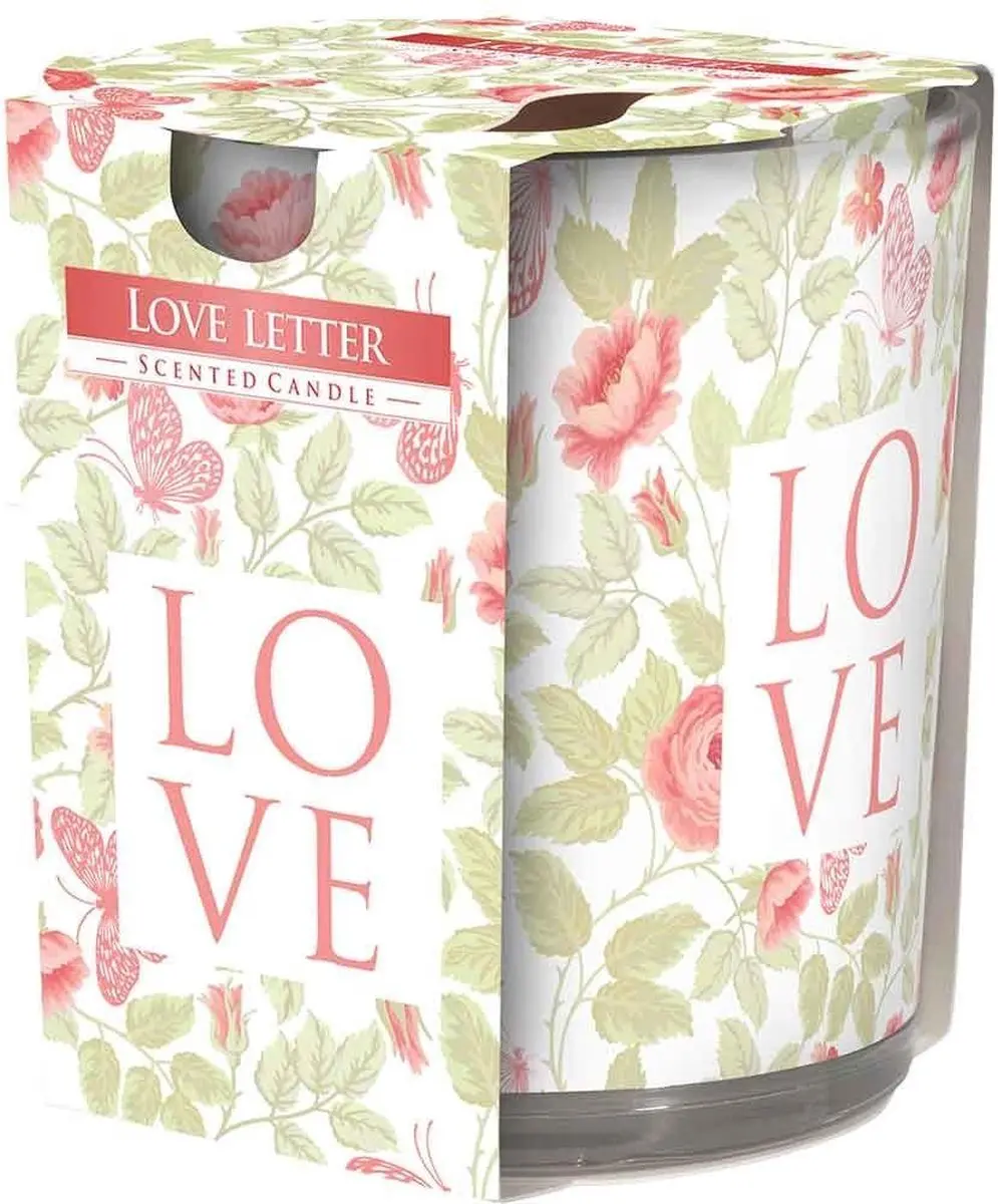 Cosy & Trendy Ct Geurkaars Glas Love Letter 22u D7xh8c