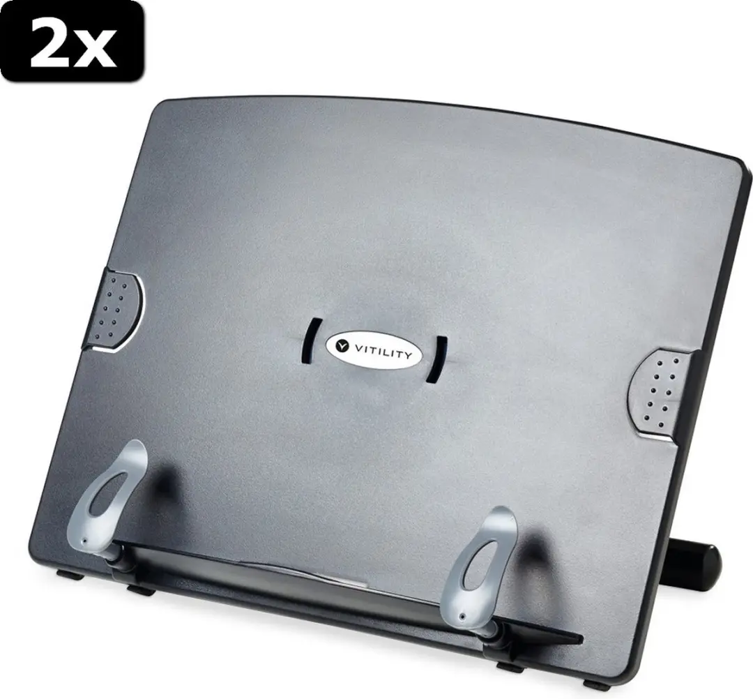 2x Vitility VIT-70410260 Boekenstandaard